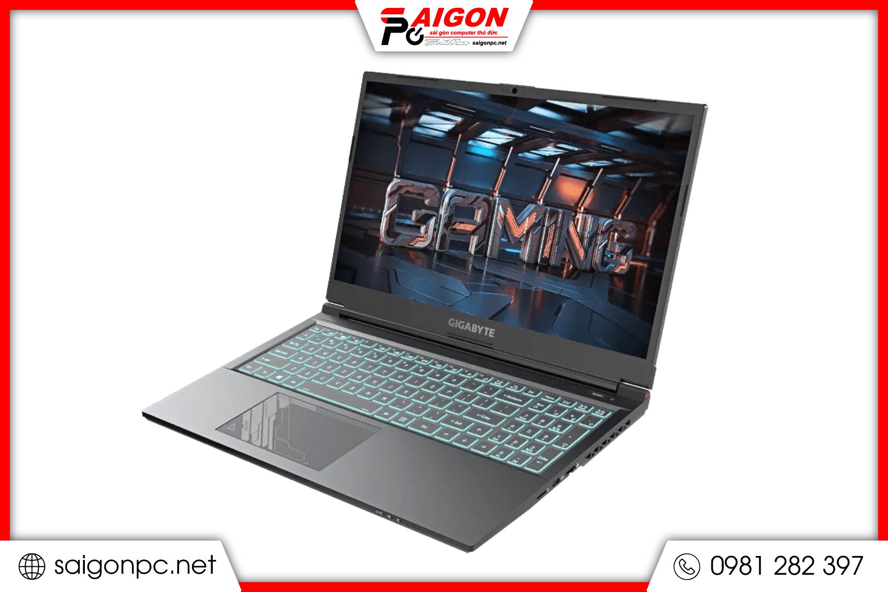 Laptop Gaming Gigabyte G5 - 15.6" FHD 144Hz / RTX 4060 8G / I5-13500H / 16GB / 512GB (Fullbox BH 09-2027 )